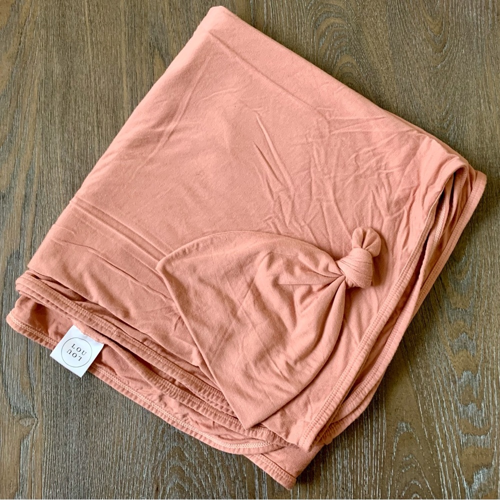 Lou Lou & Company Swaddle Blanket and Hat
